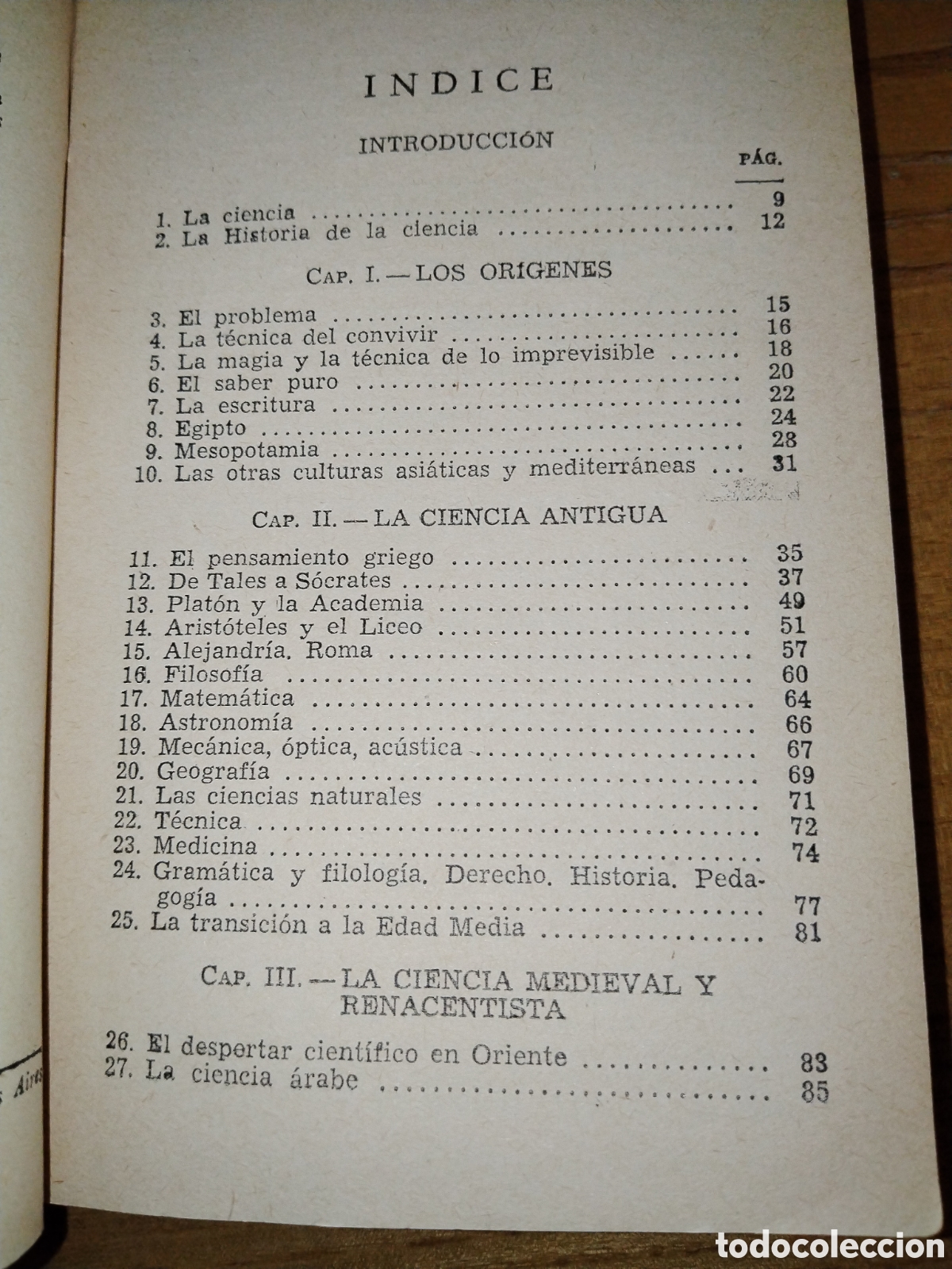 Libros de segunda mano de ciencias: Historia su cinta de la ciencia. Jos&eacute; babidi - Foto 3