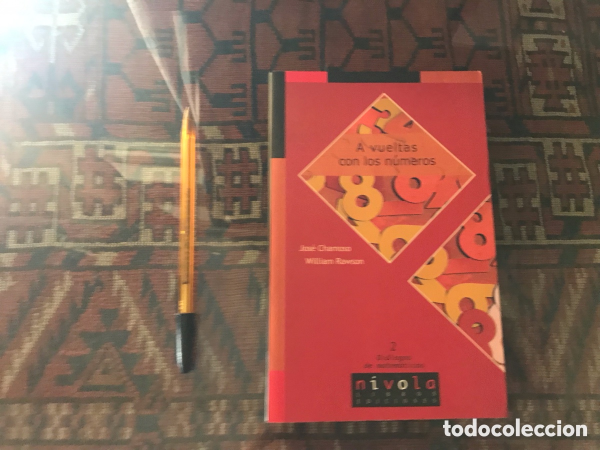 Libros de segunda mano de ciencias: A vuelta con los n&uacute;meros. Jos&eacute; Chamoso. William Rawson. Nivola - Foto 1