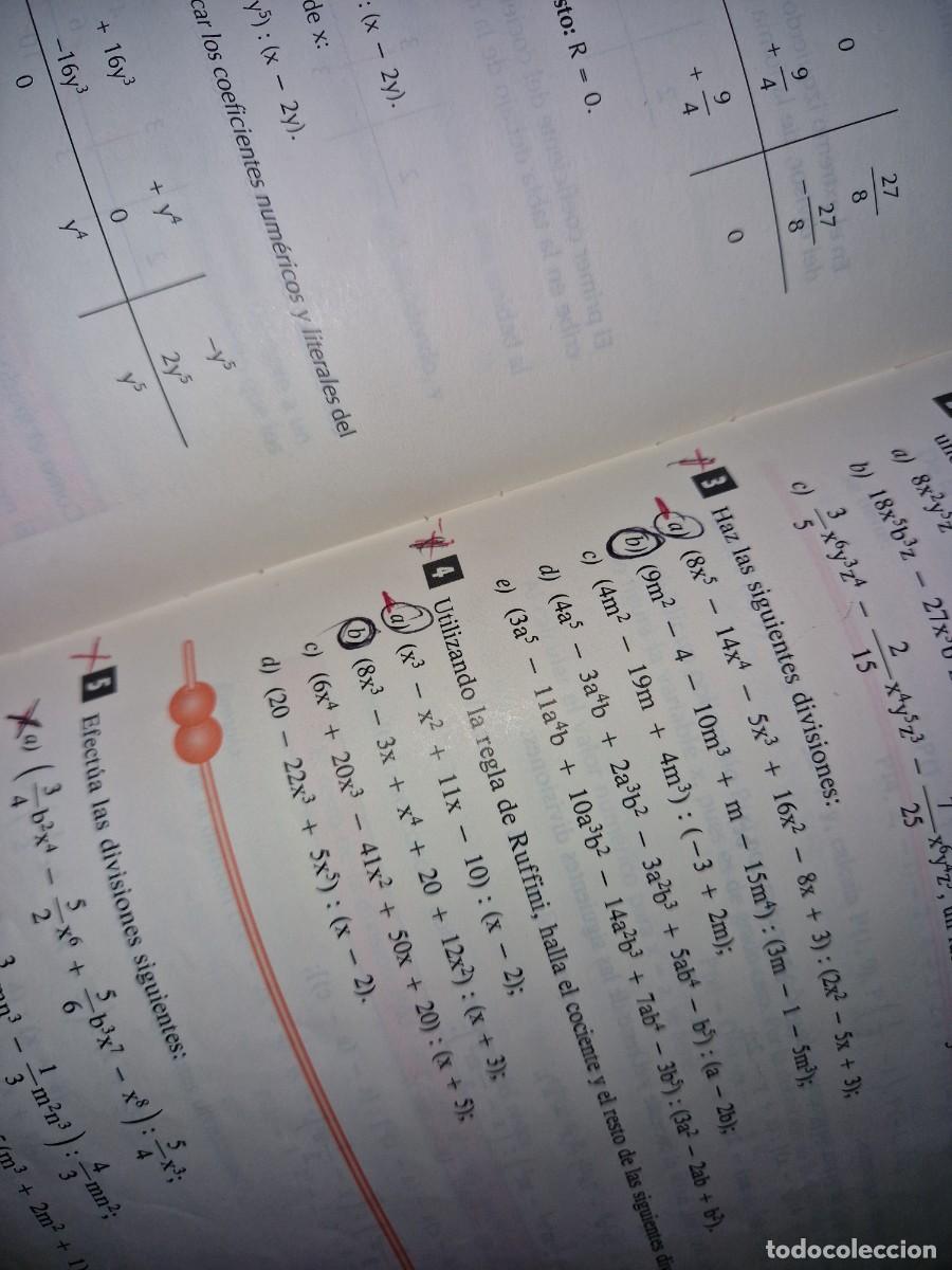 Libros de segunda mano de ciencias: MATEMATICAS BUP 1 - EDELVIVES - Foto 3