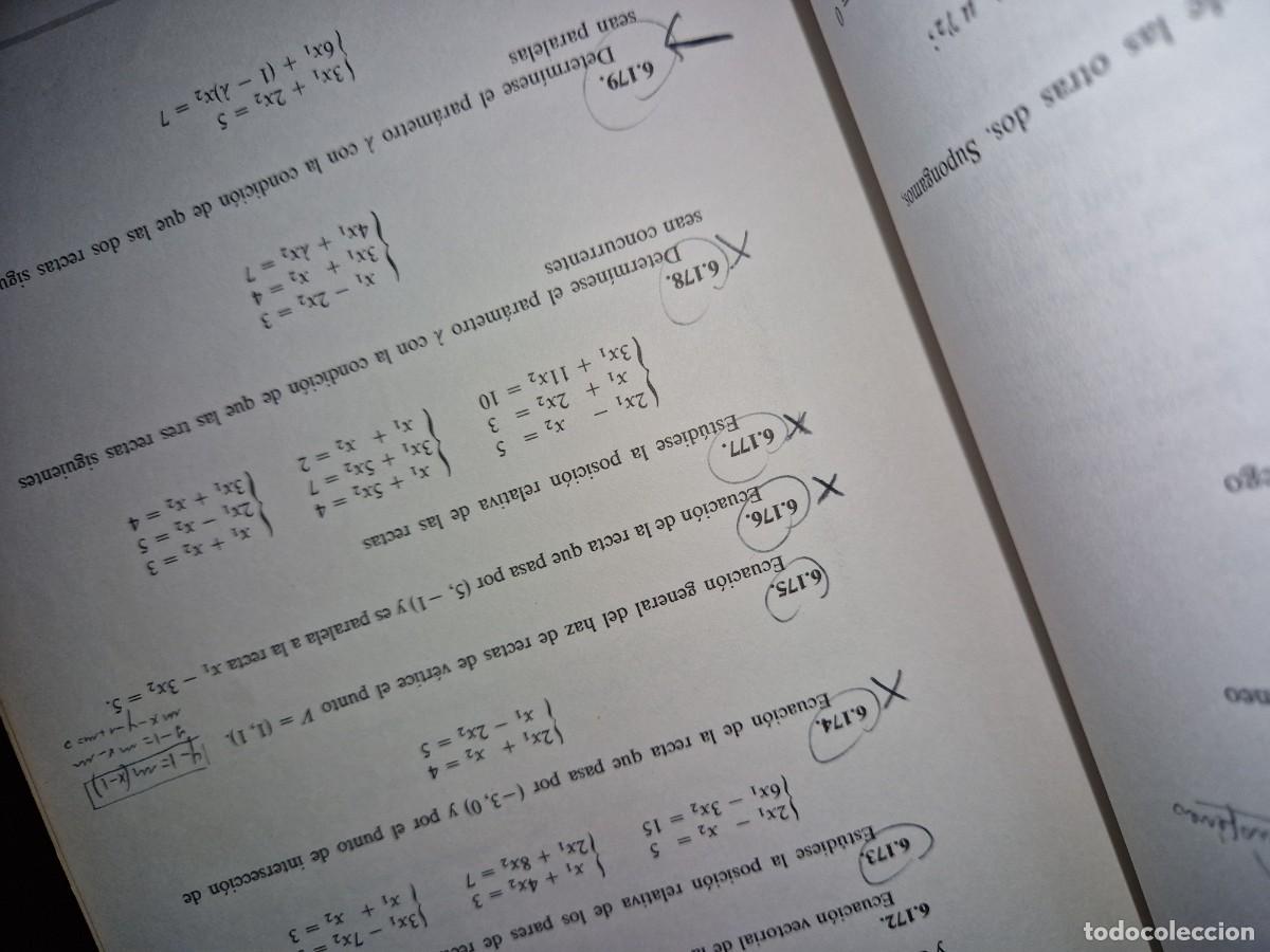 Libros de segunda mano de ciencias: MATEMATICAS/ CERCA DE LA MATEMATICA (2). ADOLFO NEGRO. EDITORIAL ALHAMBRA. - Foto 3