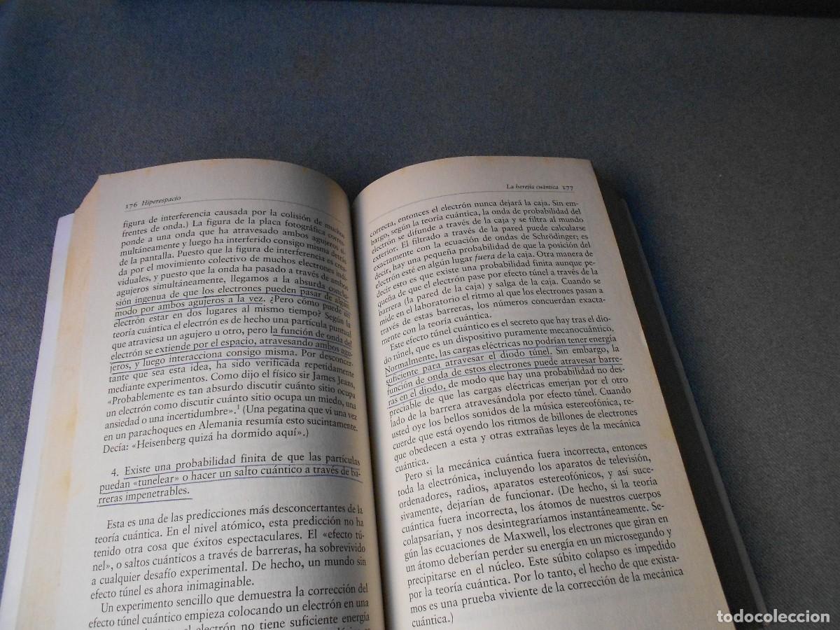 Libros de segunda mano de ciencias: HIPERESPACIO. MICHIO KAKU - Foto 6