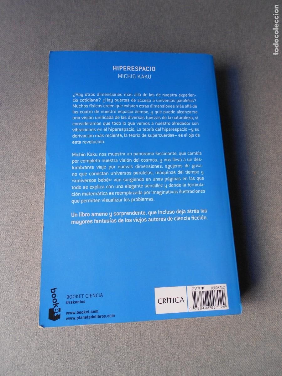 Libros de segunda mano de ciencias: HIPERESPACIO. MICHIO KAKU - Foto 10