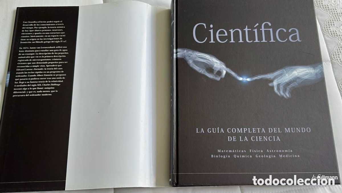 Libros de segunda mano de ciencias: CIENT&Iacute;FICA: gu&iacute;a completa del mundo de la ciencia. ULLMANN - Foto 2