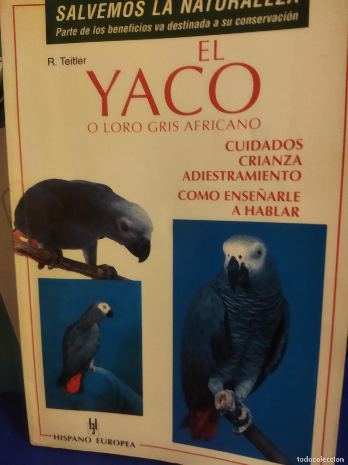 Second hand books: El Yaco o Loro Gris africano cuidados crianza variedades
