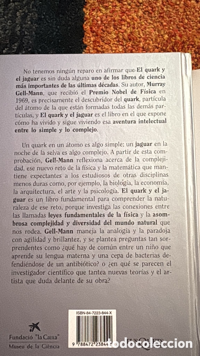 Libros de segunda mano: EL QUARK Y EL JAGUAR. Murray Gell. Mann - Foto 6