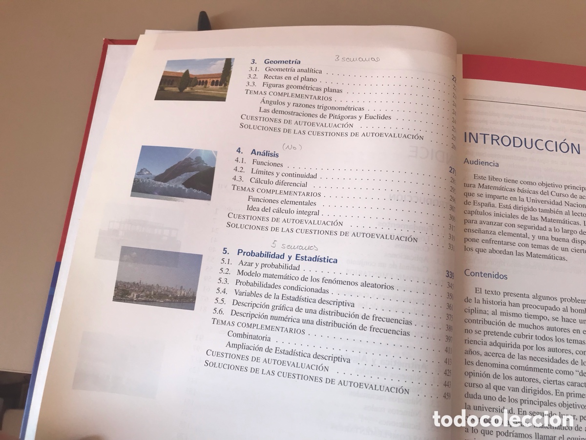 Libros de segunda mano de ciencias: Introducci&oacute;n a las matem&aacute;ticas. Acceso a la universidad - Foto 6