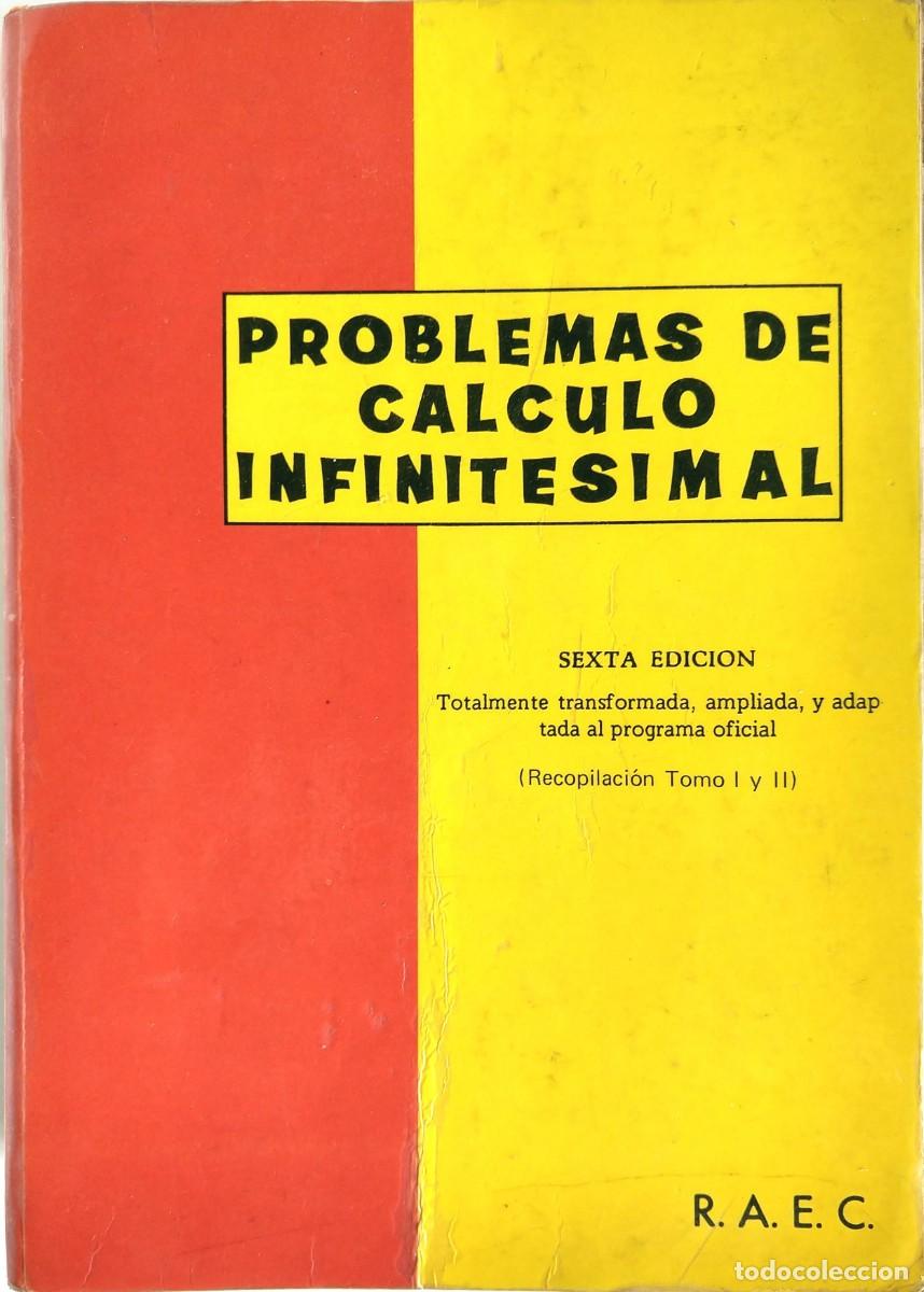 Libros de segunda mano de ciencias: R.A.E.C. - Problemas de C&aacute;lculo Infinitesimal &ndash; Tomos I y II - Foto 1