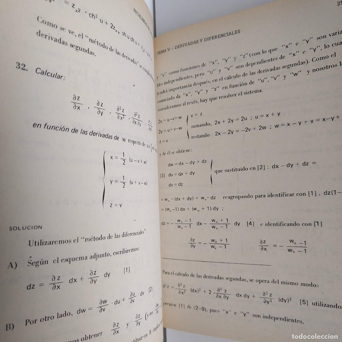 Libros de segunda mano de ciencias: R.A.E.C. - Problemas de C&aacute;lculo Infinitesimal &ndash; Tomos I y II - Foto 3