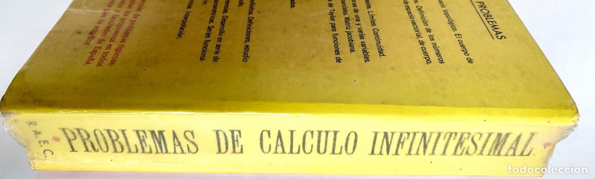 Libros de segunda mano de ciencias: R.A.E.C. - Problemas de C&aacute;lculo Infinitesimal &ndash; Tomos I y II - Foto 5