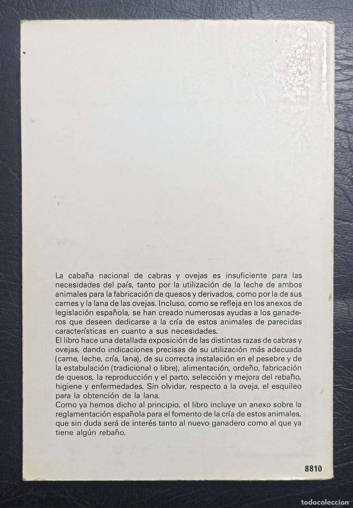 Libros de segunda mano: CRIA RENTABLE DE LAS CABRAS Y OVEJAS - MANUAL PRACTICO - ANNE DRIEU 1981 - Foto 2