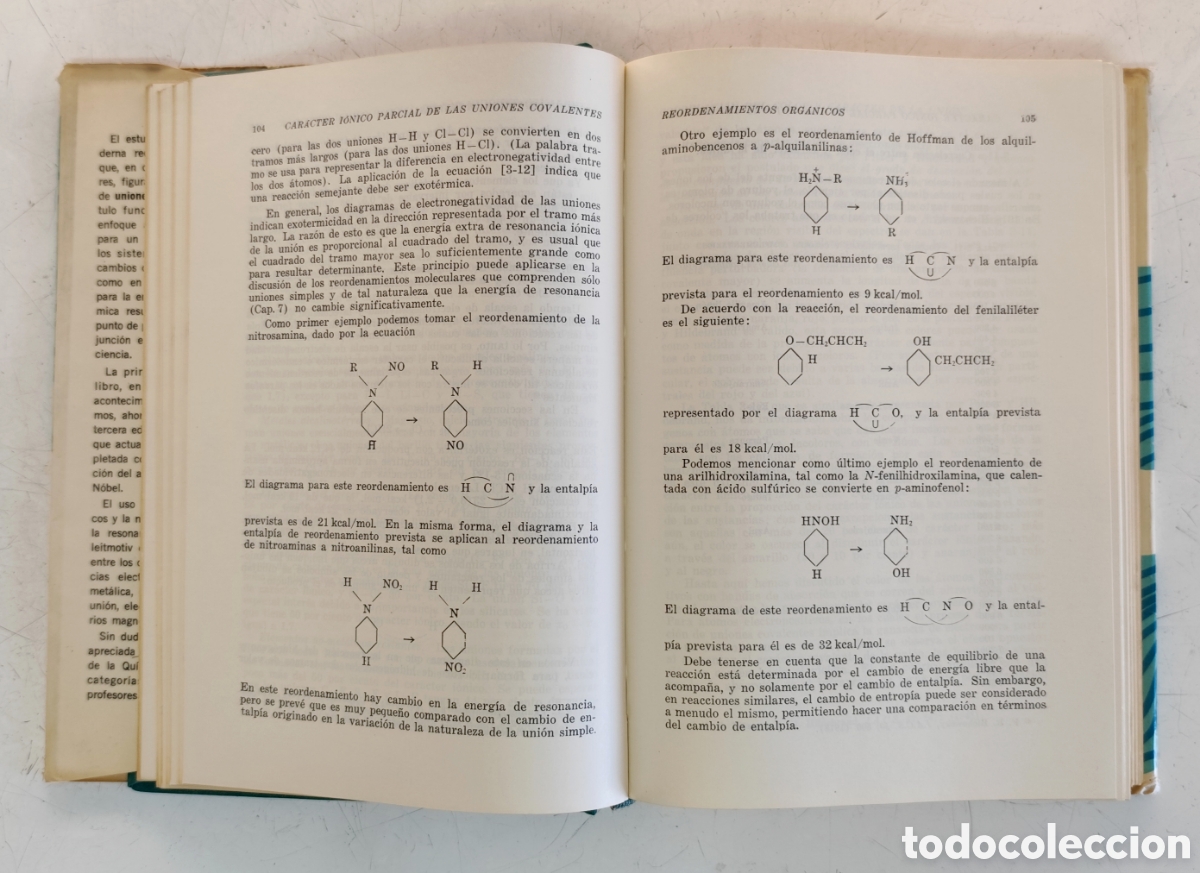 Libros de segunda mano de ciencias: Uniones qu&iacute;micas. Linus Pauling. - Foto 7