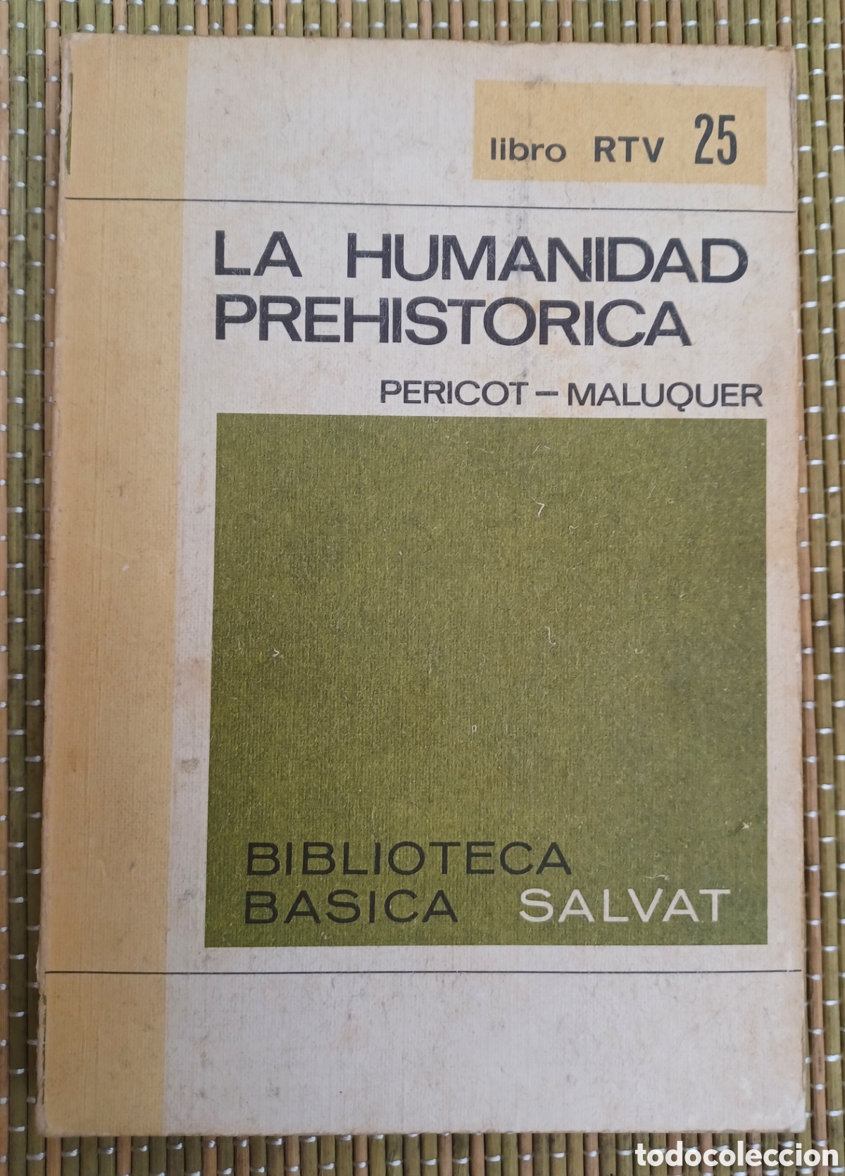 Libros de segunda mano: La humanidad prehist&oacute;rica.- Pericot, Luis, Juan Maluquer - Foto 1