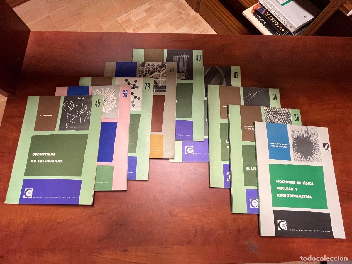 Libros de segunda mano de ciencias: COLECCI&Oacute;N CUADERNOS EUDEBA CIENCIAS 9 ejemplares nuevos - Foto 1