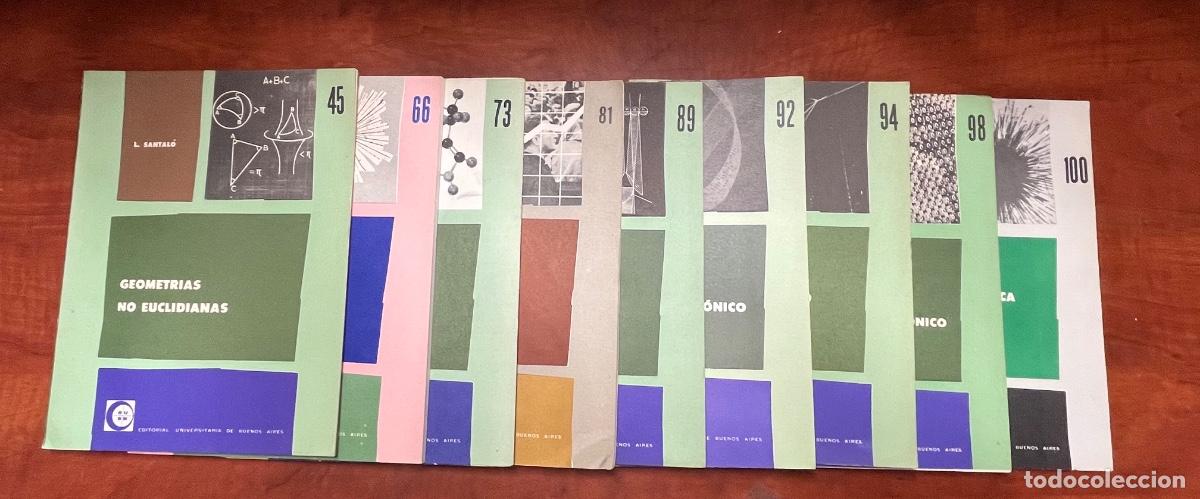 Libros de segunda mano de ciencias: COLECCI&Oacute;N CUADERNOS EUDEBA CIENCIAS 9 ejemplares nuevos - Foto 2