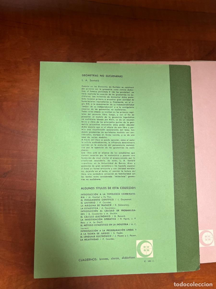Libros de segunda mano de ciencias: COLECCI&Oacute;N CUADERNOS EUDEBA CIENCIAS 9 ejemplares nuevos - Foto 5