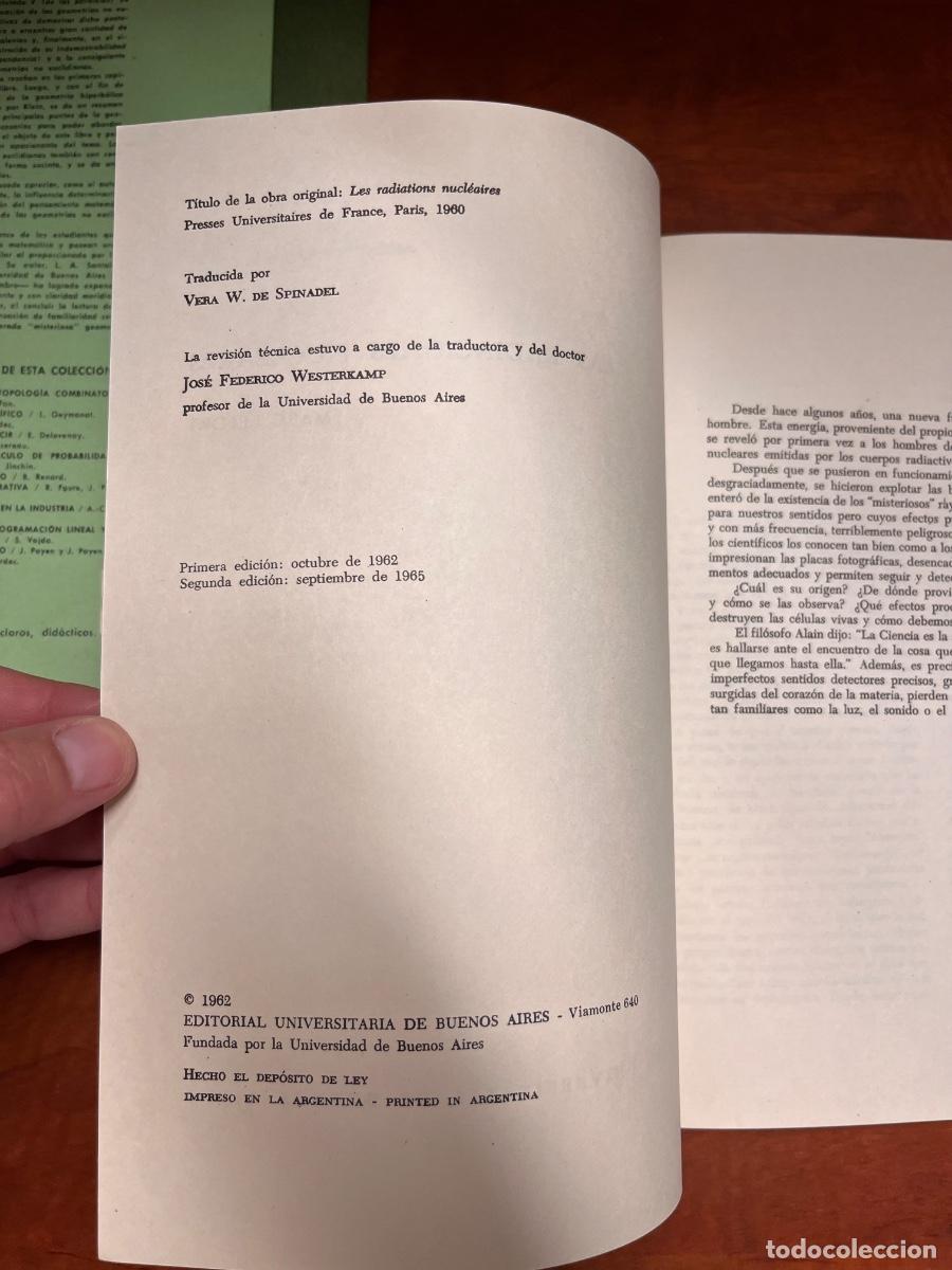 Libros de segunda mano de ciencias: COLECCI&Oacute;N CUADERNOS EUDEBA CIENCIAS 9 ejemplares nuevos - Foto 7
