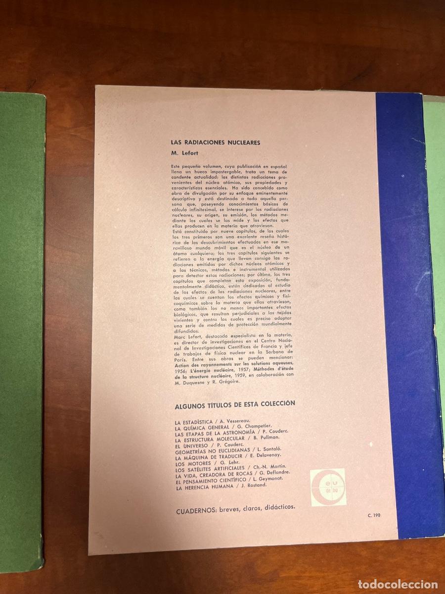 Libros de segunda mano de ciencias: COLECCI&Oacute;N CUADERNOS EUDEBA CIENCIAS 9 ejemplares nuevos - Foto 8