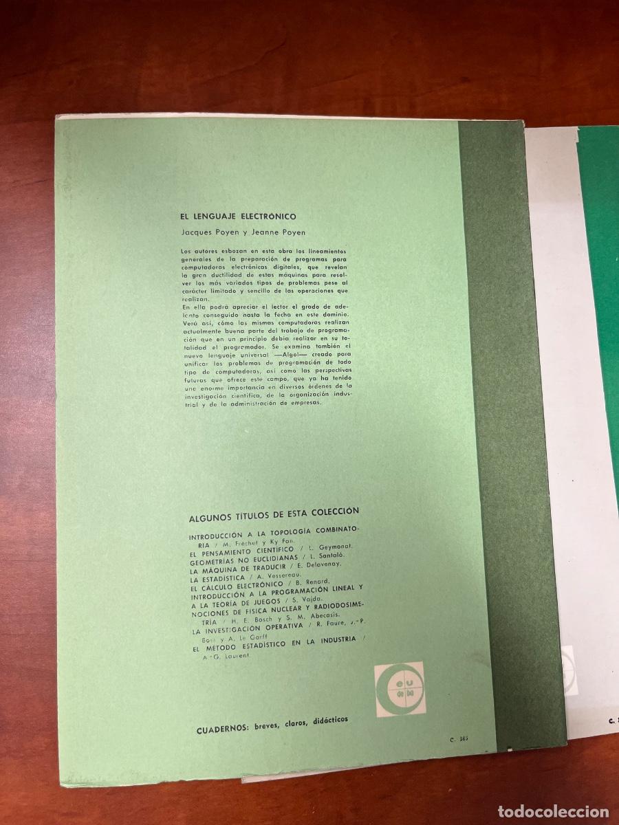 Libros de segunda mano de ciencias: COLECCI&Oacute;N CUADERNOS EUDEBA CIENCIAS 9 ejemplares nuevos - Foto 25