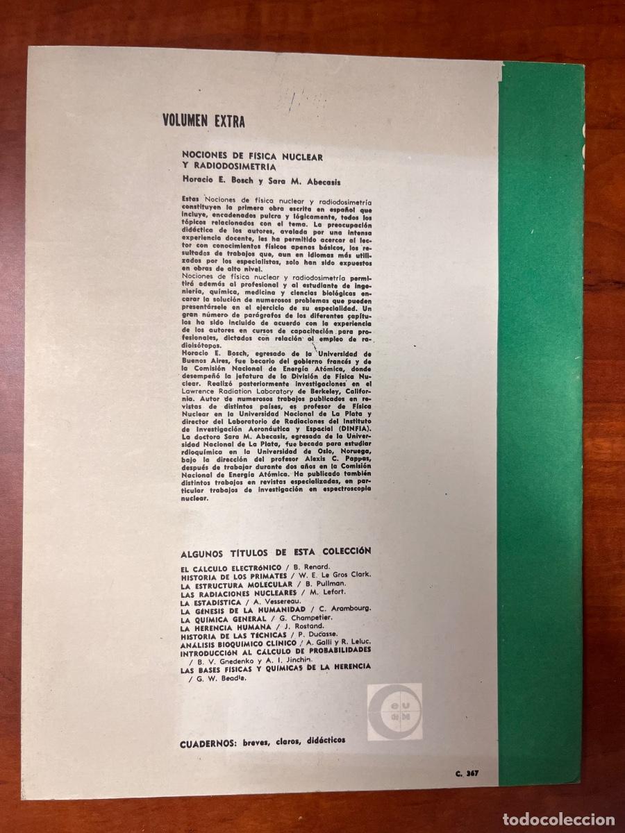 Libros de segunda mano de ciencias: COLECCI&Oacute;N CUADERNOS EUDEBA CIENCIAS 9 ejemplares nuevos - Foto 28