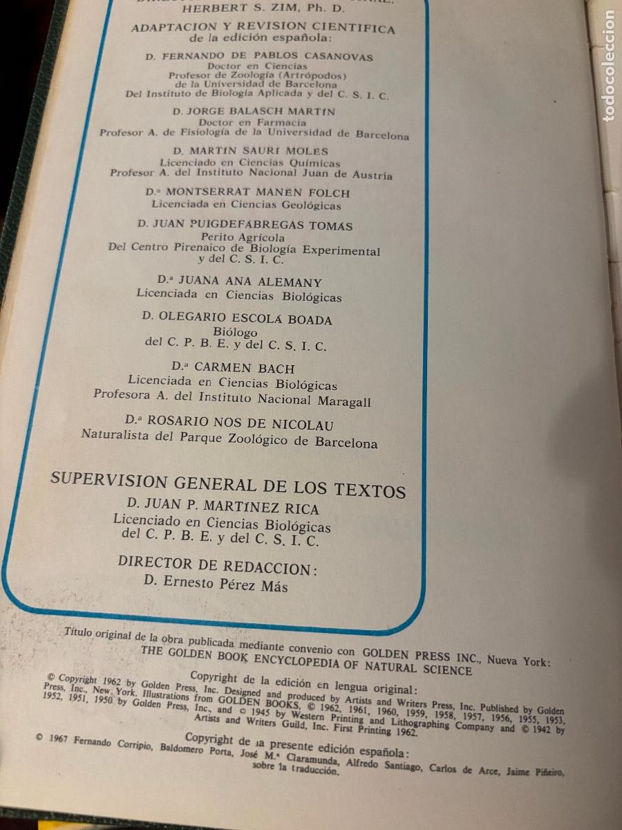 Libros de segunda mano: Ciencias naturales. Bruguera. 4 tomos. - Foto 6