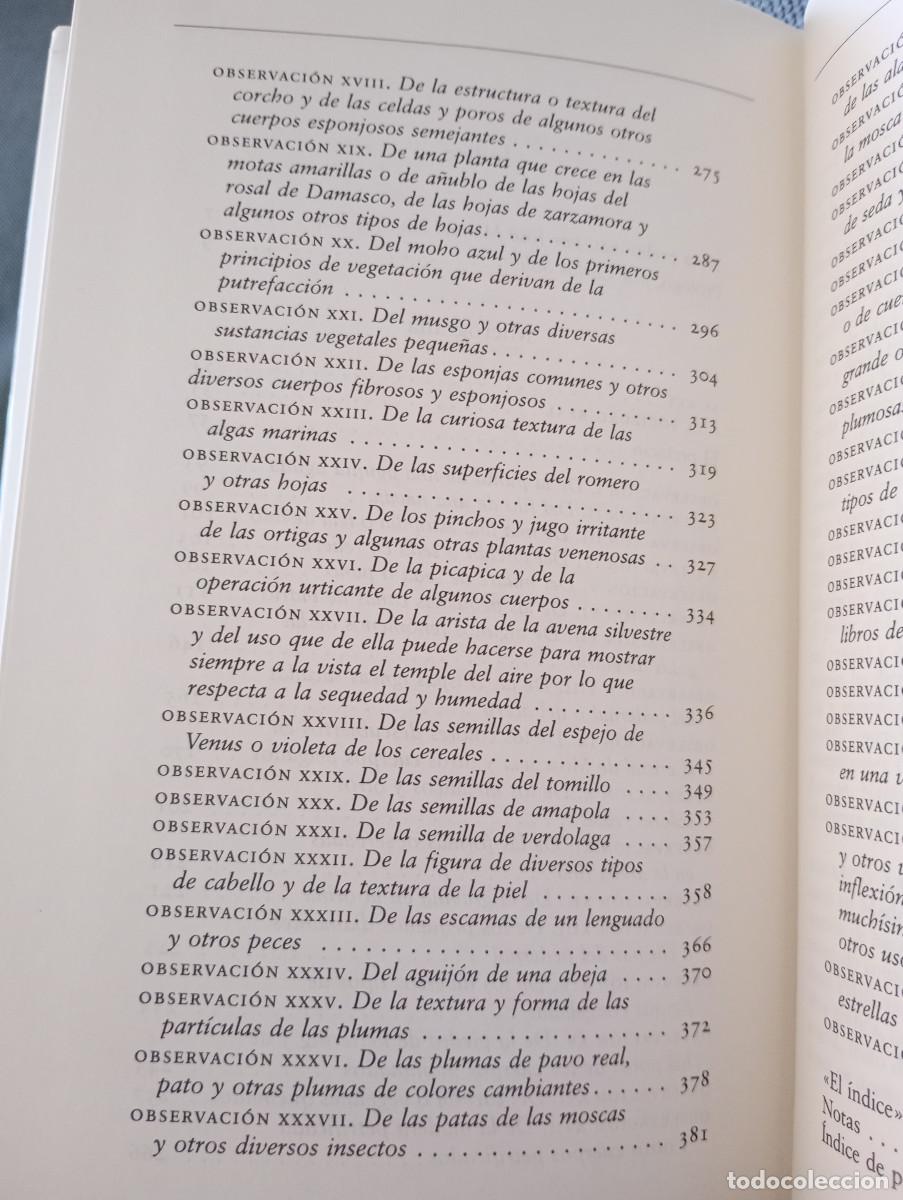 Libros de segunda mano: Micrograf&iacute;a (Robert Hooke) - Foto 8