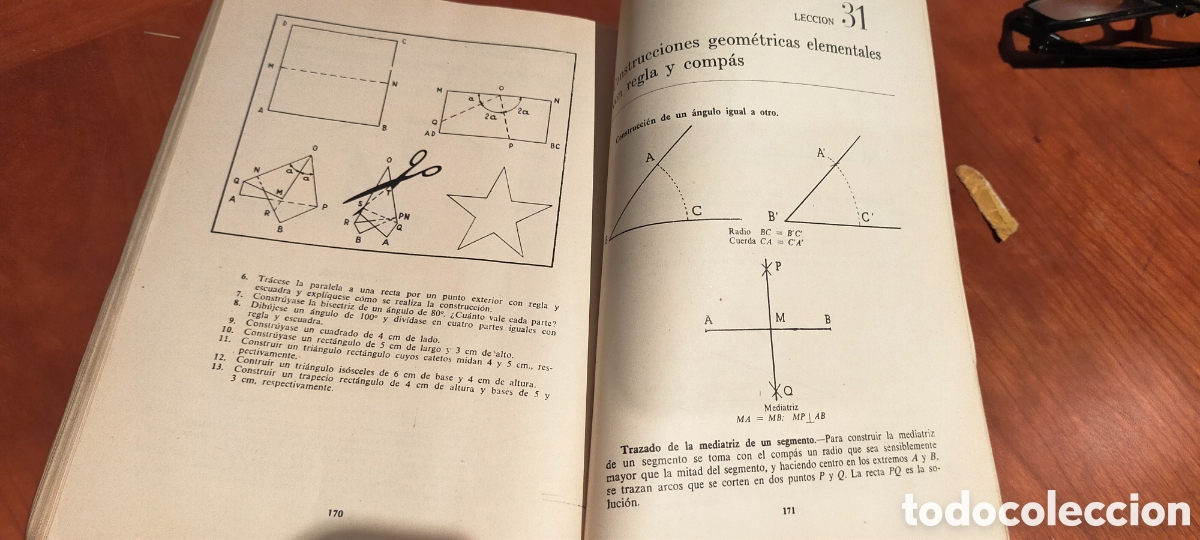 Libros de segunda mano de ciencias: Libro MATEM&Aacute;TICAS 1&deg; S SEGURA 1959 - Foto 4