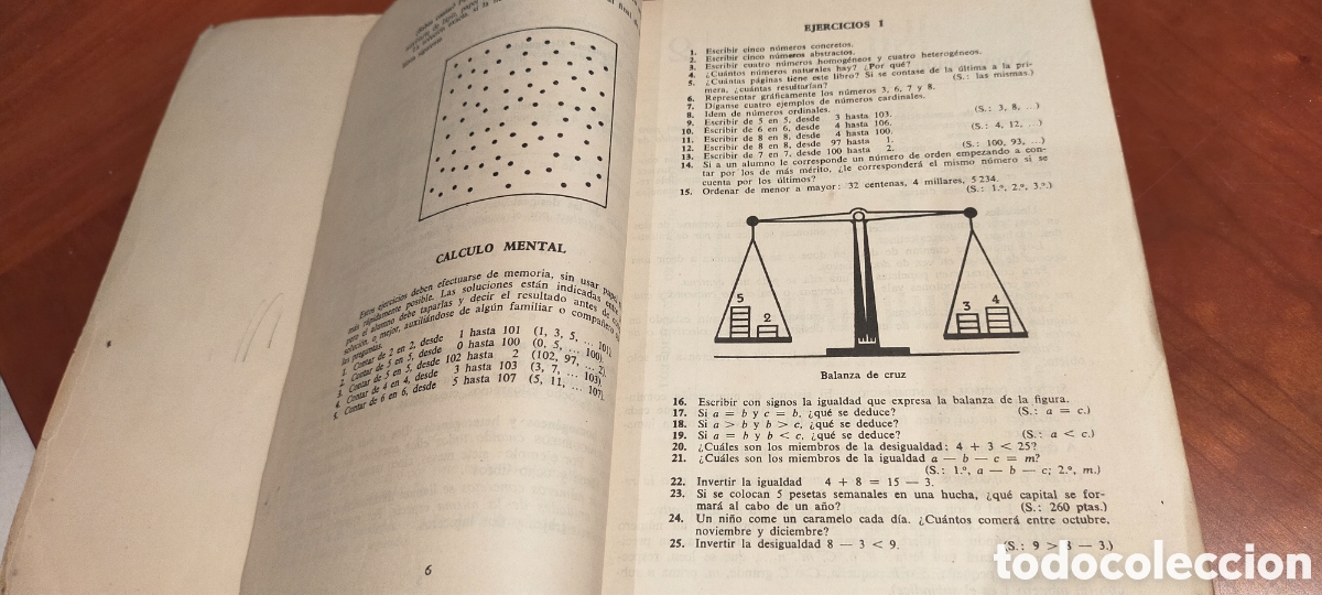 Libros de segunda mano de ciencias: Libro MATEM&Aacute;TICAS 1&deg; S SEGURA 1959 - Foto 5