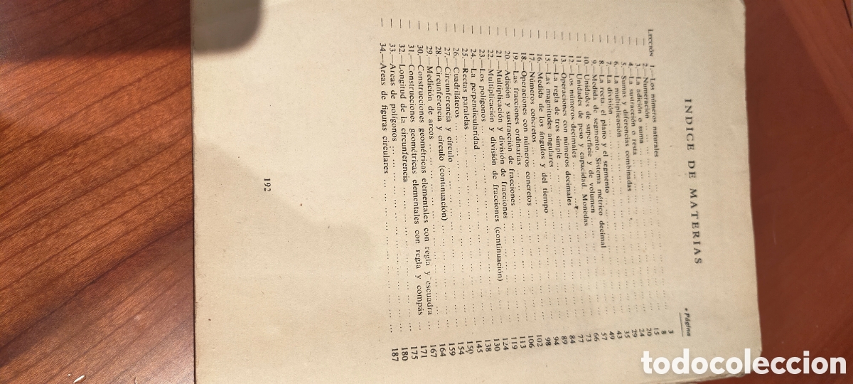 Libros de segunda mano de ciencias: Libro MATEM&Aacute;TICAS 1&deg; S SEGURA 1959 - Foto 10