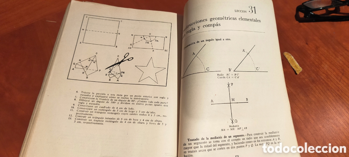 Libros de segunda mano de ciencias: Libro MATEM&Aacute;TICAS 1&deg; S SEGURA 1959 - Foto 11