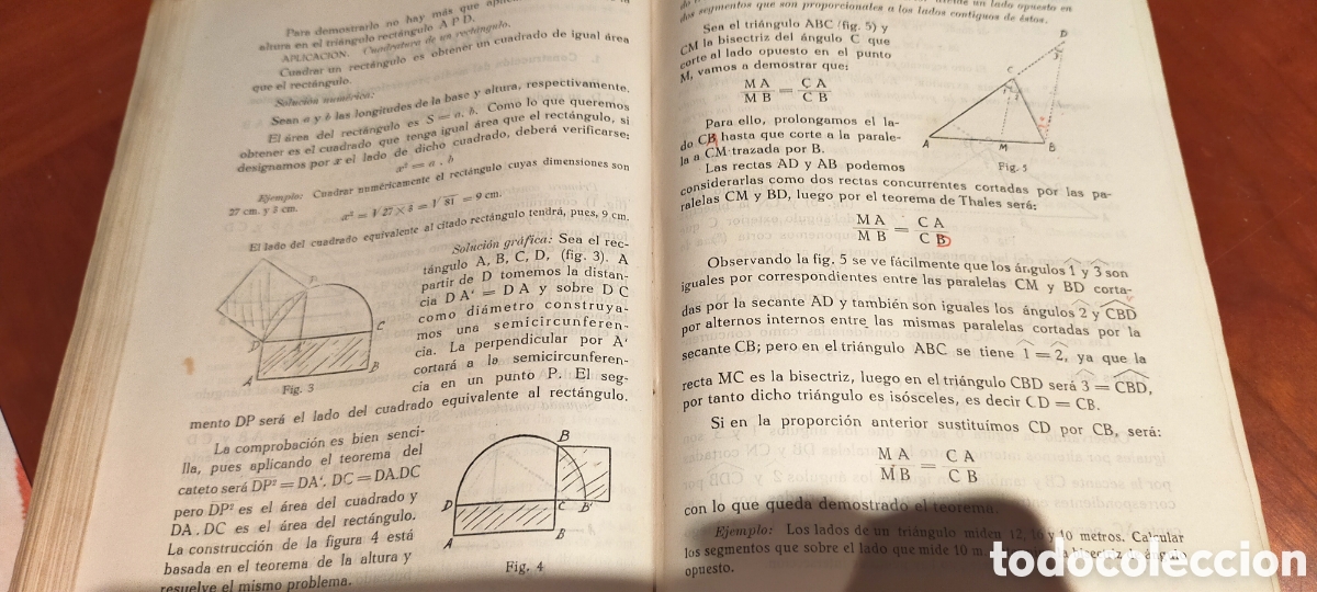 Libros de segunda mano de ciencias: MATEM&Aacute;TICAS TERCER CURSO DE BACHILLERATO (PLAN DE 1953) - Foto 4
