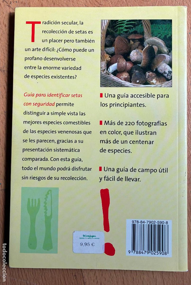 Libros de segunda mano: GUIA PARA IDENTIFICAR SETAS CON SEGURIDAD, Ewald Gerhardt - Foto 2