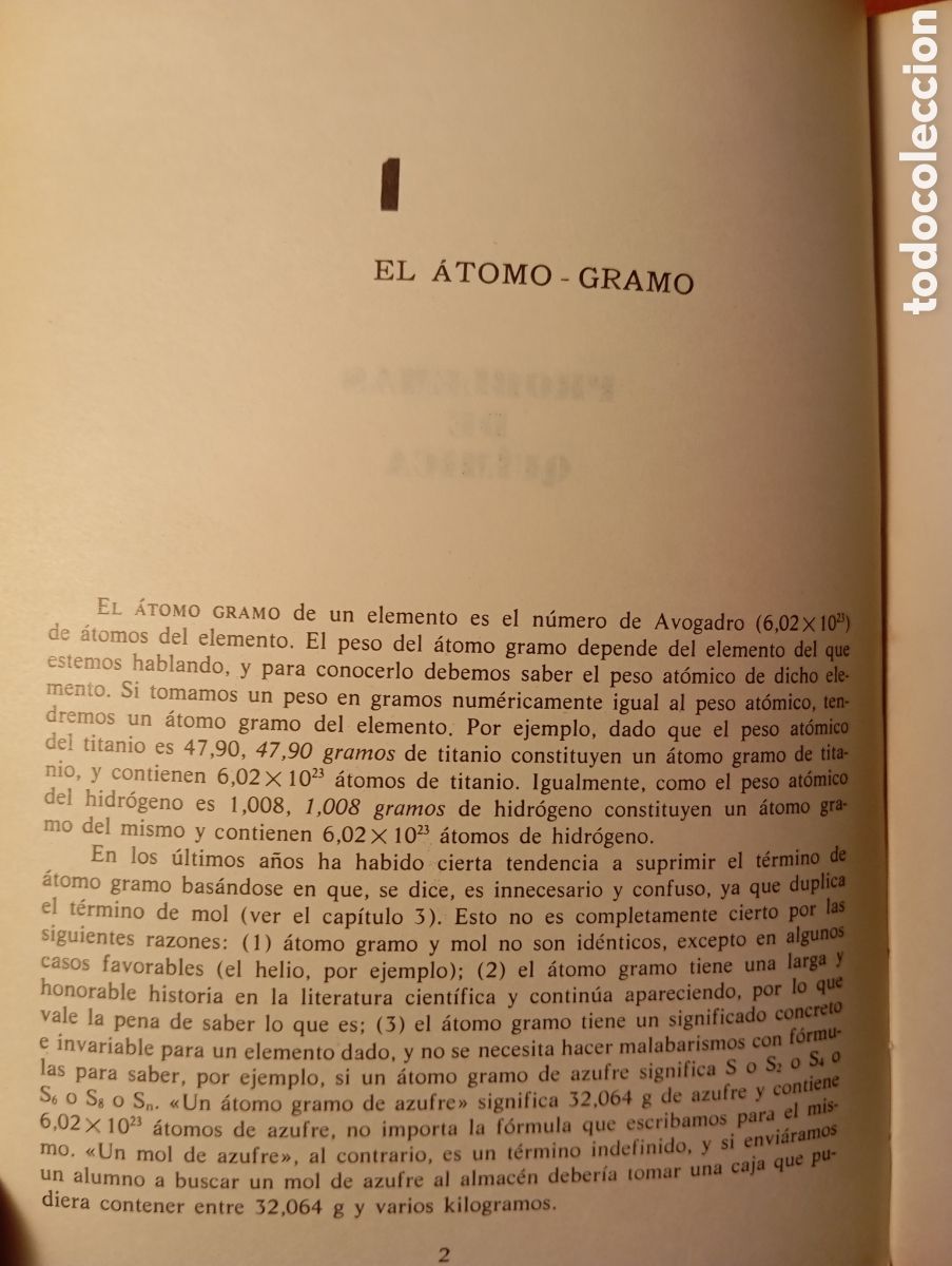 Libros de segunda mano de ciencias: PROBLEMAS DE QUIMICA, EDITORIAL REVERTE. - Foto 7
