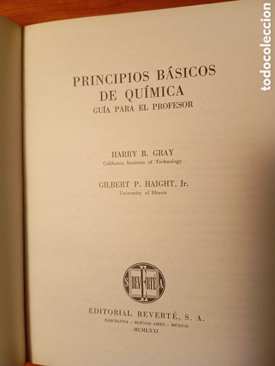 Libros de segunda mano de ciencias: CONCEPTOS BASICOS DE QUIMICA, GUIA PARA EL PROFESOR. - Foto 3