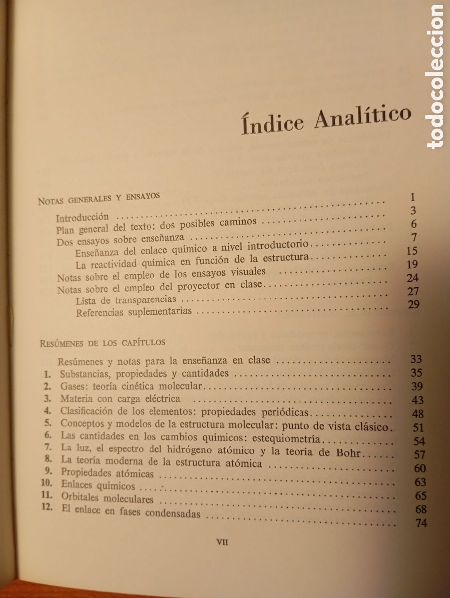 Libros de segunda mano de ciencias: CONCEPTOS BASICOS DE QUIMICA, GUIA PARA EL PROFESOR. - Foto 5