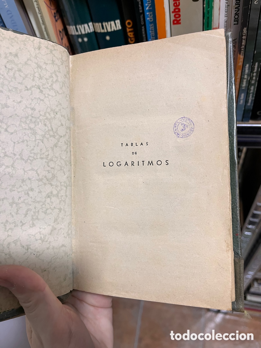 Libros de segunda mano de ciencias: Blas26B TABLAS DE LOS LOGARITMOS VULGARES - Foto 2