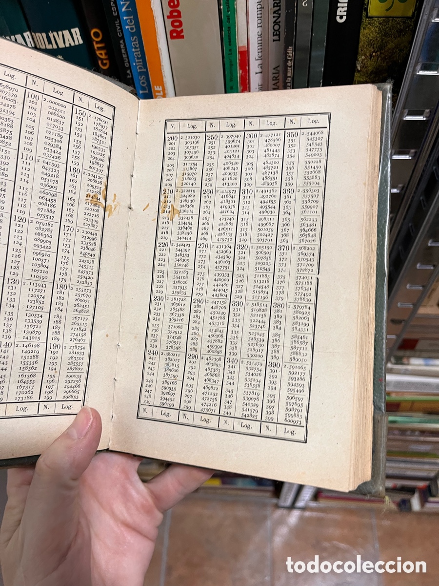 Libros de segunda mano de ciencias: Blas26B TABLAS DE LOS LOGARITMOS VULGARES - Foto 5