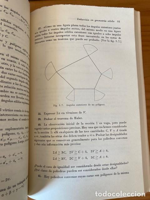 Libros de segunda mano de ciencias: MATEMATICAS Y RAZONAMIENTO PLAUSIBLE, GEORGE POLYA, ESTRUCTURA Y FUNCION-EDITORIAL TECNOS - Foto 3