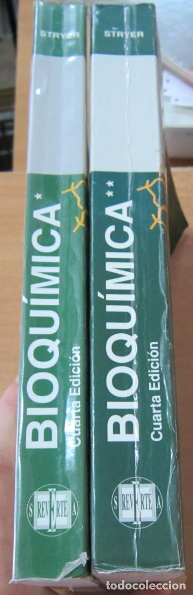 Libros de segunda mano de ciencias: Bioqu&iacute;mica, de Lubert Stryer, Vol 1 y 2 - Foto 2
