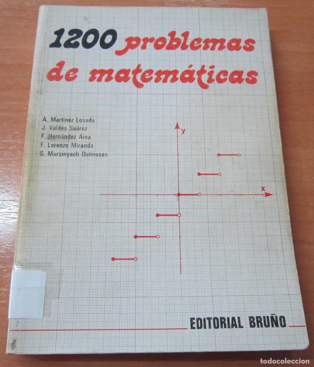 Libros de segunda mano de ciencias: 1200 problemas de matem&aacute;ticas - Foto 1