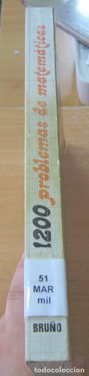 Libros de segunda mano de ciencias: 1200 problemas de matem&aacute;ticas - Foto 2