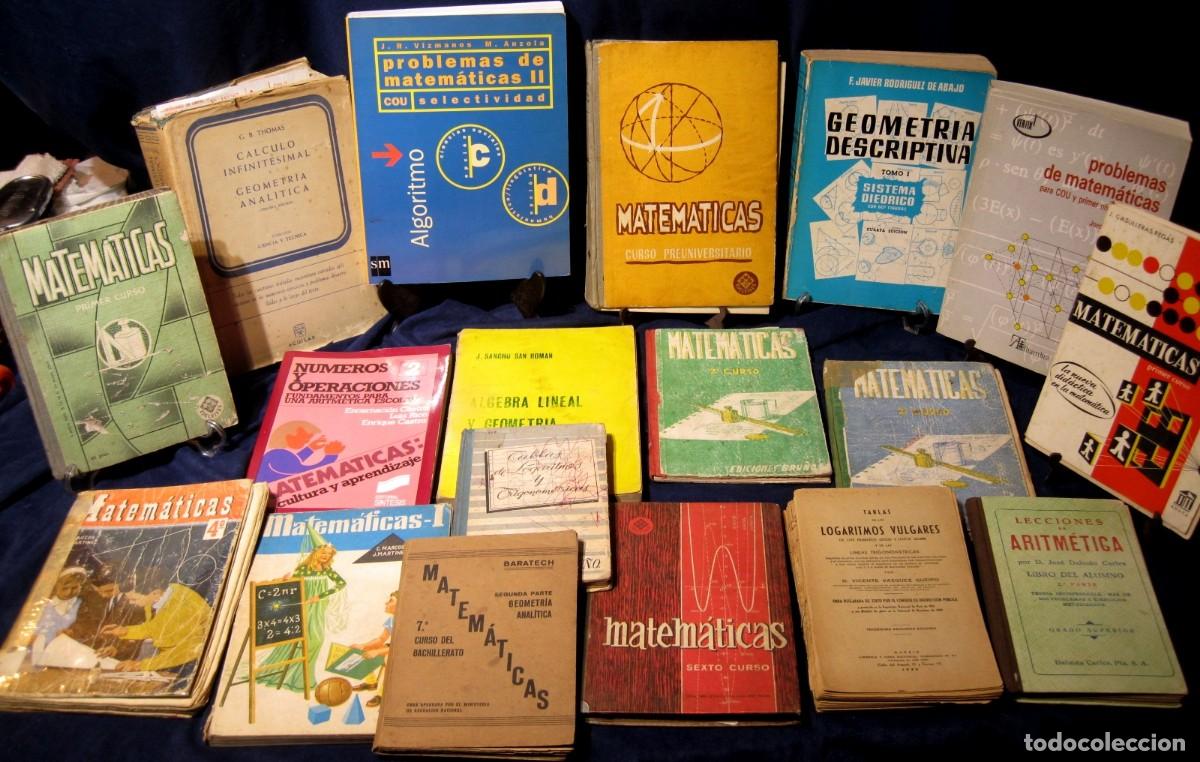 Libros de segunda mano de ciencias: 18 Libros MATEMATICAS GEOMETRIA ALGEBRA LOGARITMOS - Foto 6