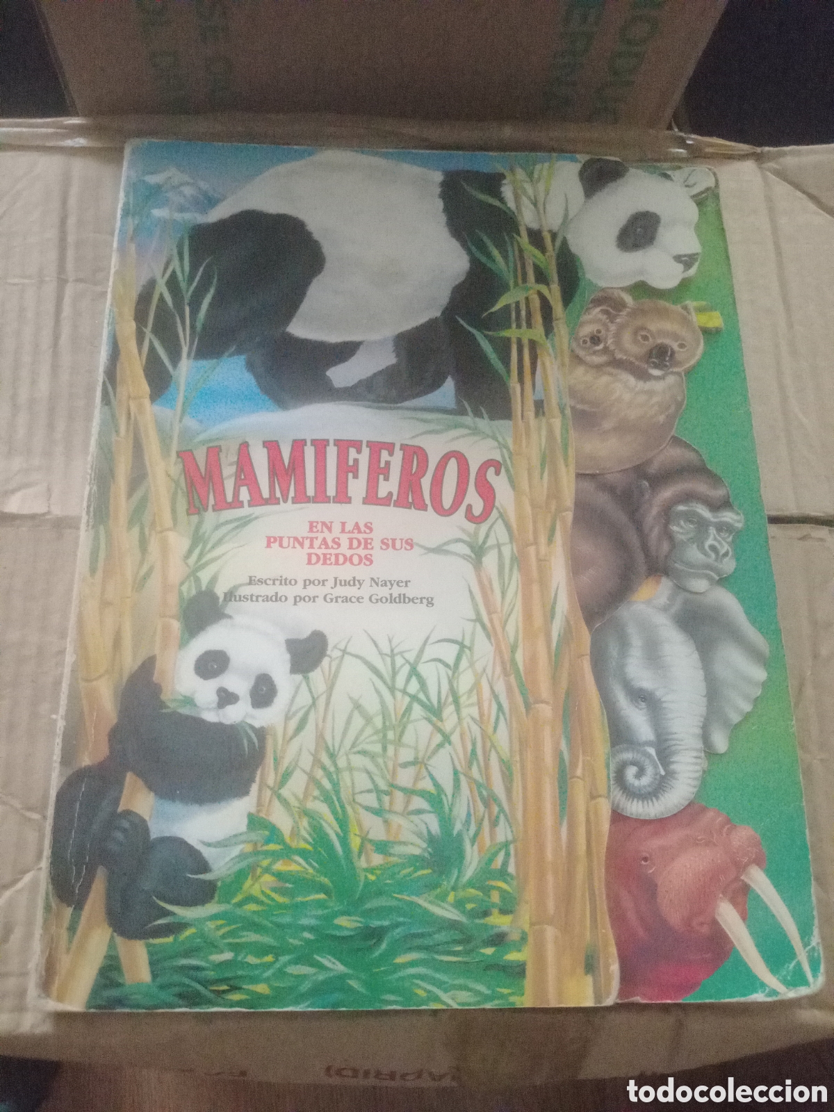 Libros de segunda mano: Toreteblanco mam&iacute;feros en la punta de sus dedos - Foto 1
