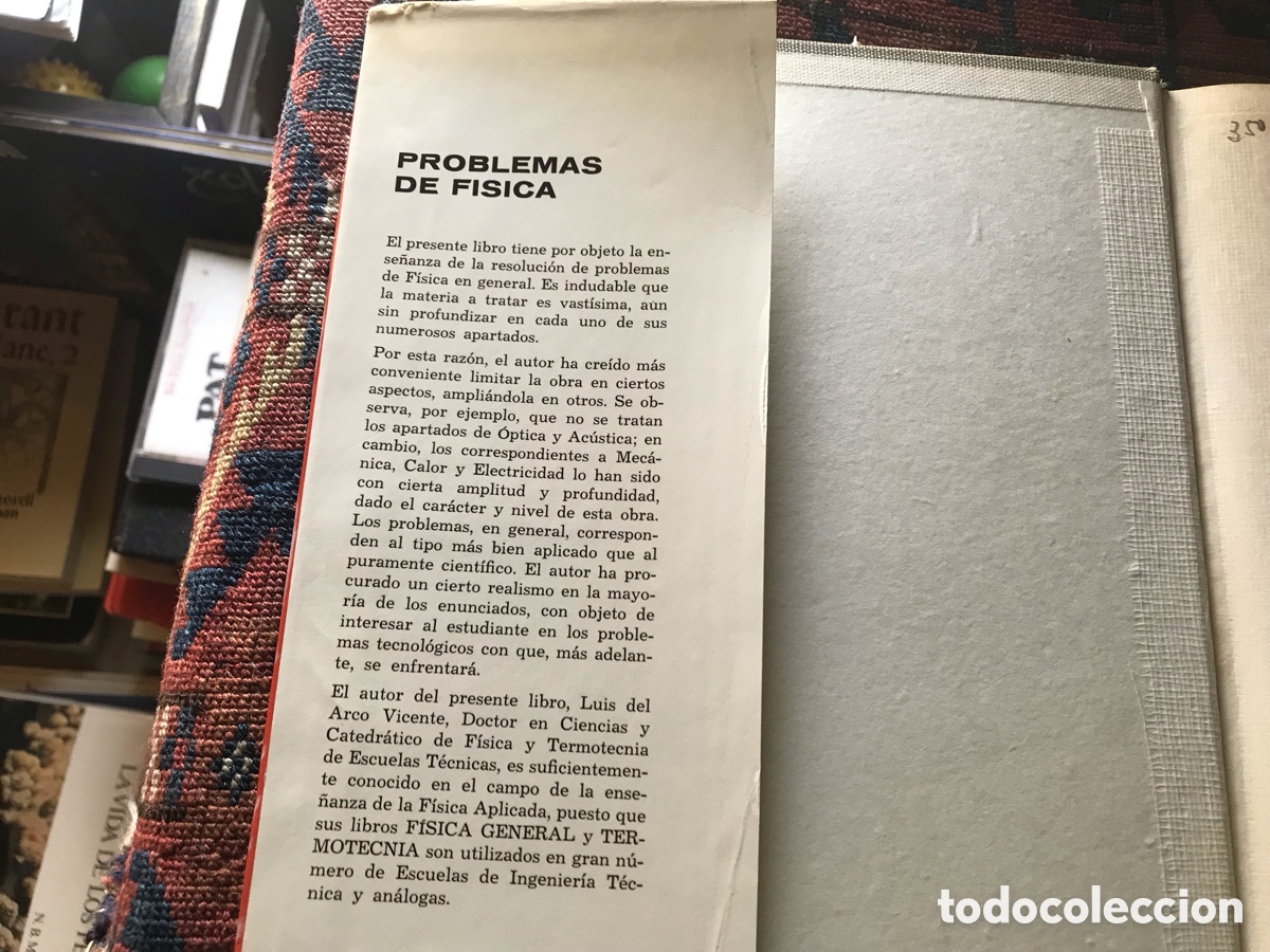 Libros de segunda mano de ciencias: Problemas de f&iacute;sica. Luis del Arco Vicente - Foto 6