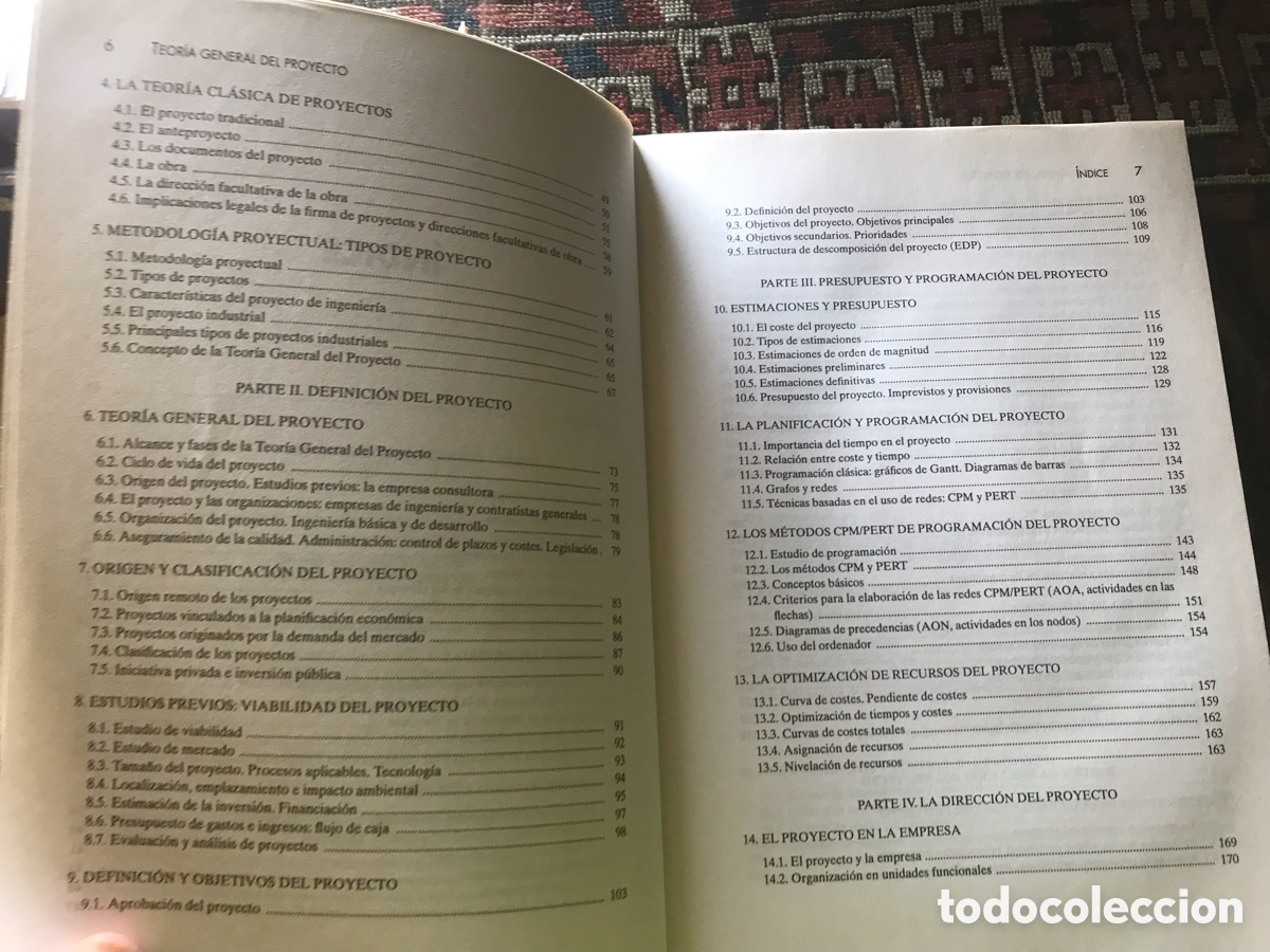 Libros de segunda mano de ciencias: Teor&iacute;a general del proyecto. Volumen I. Manuel de Cos Castillo. Editorial S&iacute;ntesis - Foto 6
