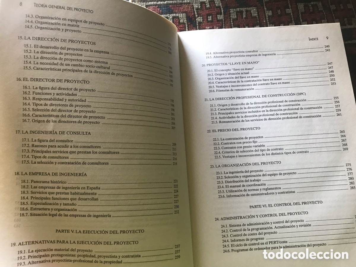 Libros de segunda mano de ciencias: Teor&iacute;a general del proyecto. Volumen I. Manuel de Cos Castillo. Editorial S&iacute;ntesis - Foto 7