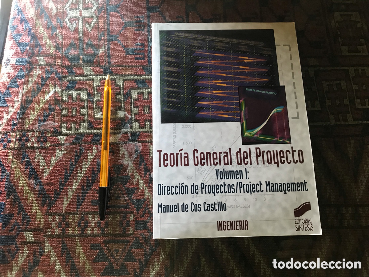 Libros de segunda mano de ciencias: Teor&iacute;a general del proyecto. Volumen I. Manuel de Cos Castillo. Editorial S&iacute;ntesis - Foto 1