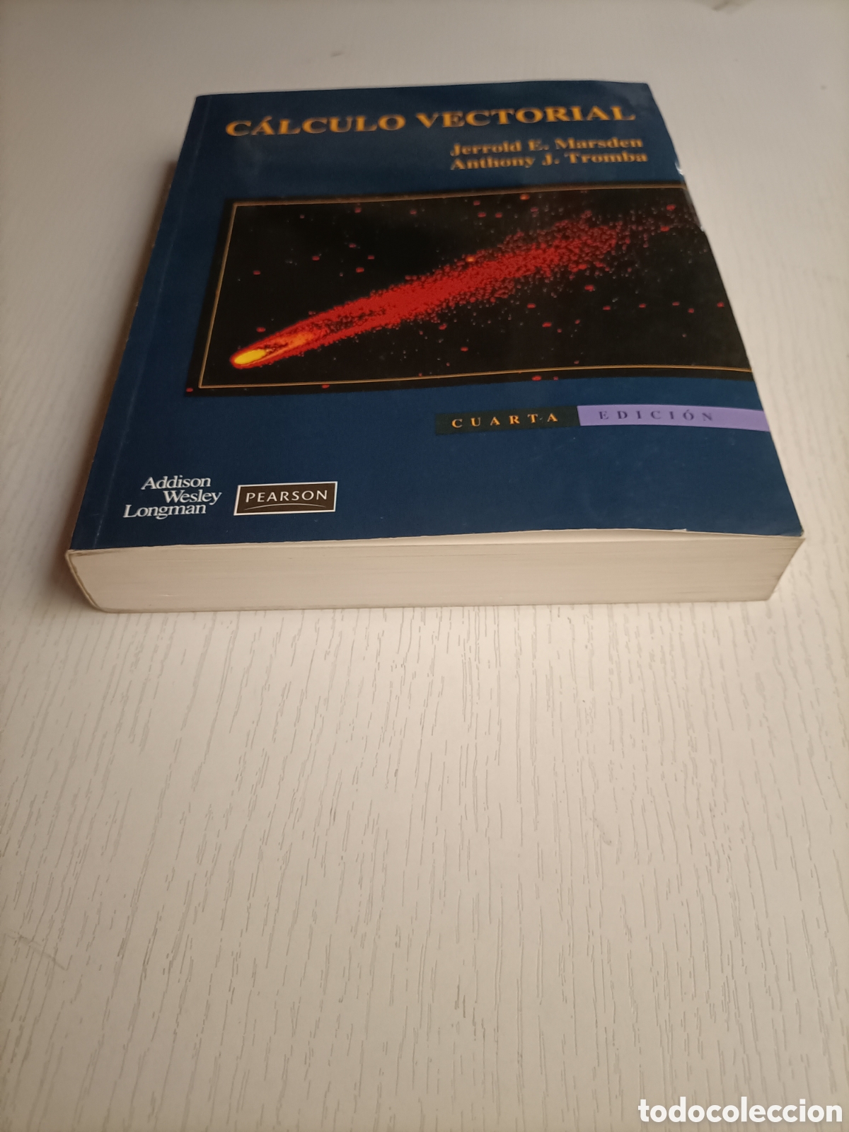 Libros de segunda mano de ciencias: C&aacute;lculo vectorial Jerrold E. Marsden cuarta edici&oacute;n 1998 - Foto 3