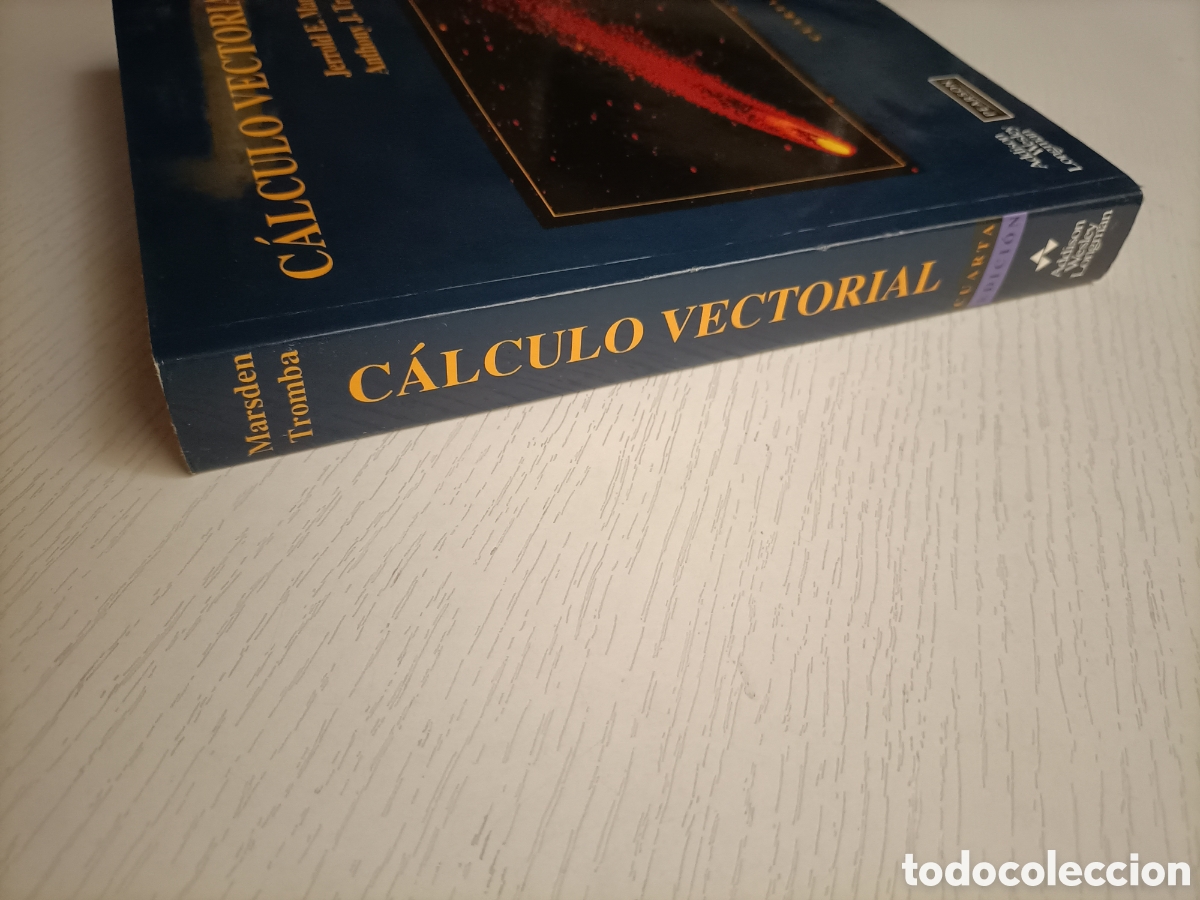 Libros de segunda mano de ciencias: C&aacute;lculo vectorial Jerrold E. Marsden cuarta edici&oacute;n 1998 - Foto 4