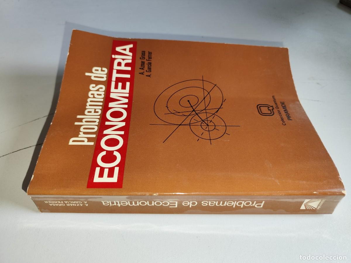 Libros de segunda mano de ciencias: PROBLEMAS DE ECONOMETRIA / VVAA / EVA 264 / PIRAMIDE - Foto 1