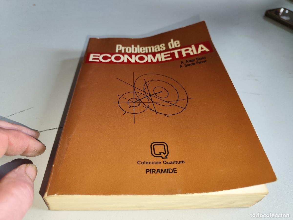 Libros de segunda mano de ciencias: PROBLEMAS DE ECONOMETRIA / VVAA / EVA 264 / PIRAMIDE - Foto 2